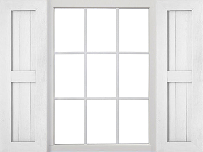 Country Style Vinyl Shutters